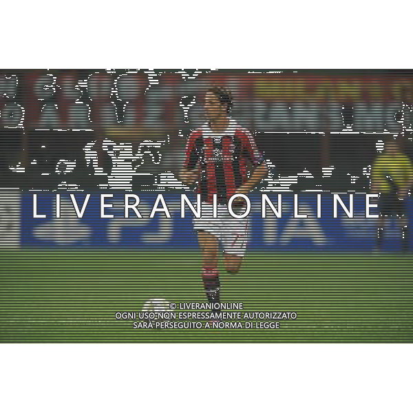 MILANO, 18-09-2012 / ©FOTO GIORGIO RAVEZZANI UEFA CHAMPIONS LEAGUE MILAN-ANDERLECHT 0-0 NELLA FOTO: LUCA ANTONINI AG ALDO LIVERANI S A S
