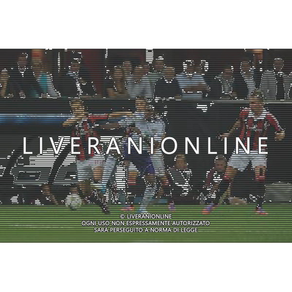 MILANO, 18-09-2012 / ©FOTO GIORGIO RAVEZZANI UEFA CHAMPIONS LEAGUE MILAN-ANDERLECHT 0-0 NELLA FOTO: DIEUDONNE\' MBOKANI AG ALDO LIVERANI S A S