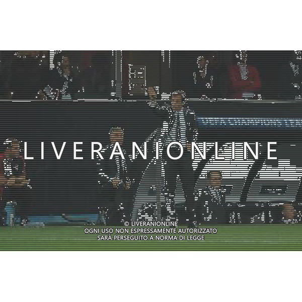 MILANO, 18-09-2012 / ©FOTO GIORGIO RAVEZZANI UEFA CHAMPIONS LEAGUE MILAN-ANDERLECHT 0-0 NELLA FOTO: MAURO TASSOTTI - MASSIMILIANO ALLEGRI AG ALDO LIVERANI S A S