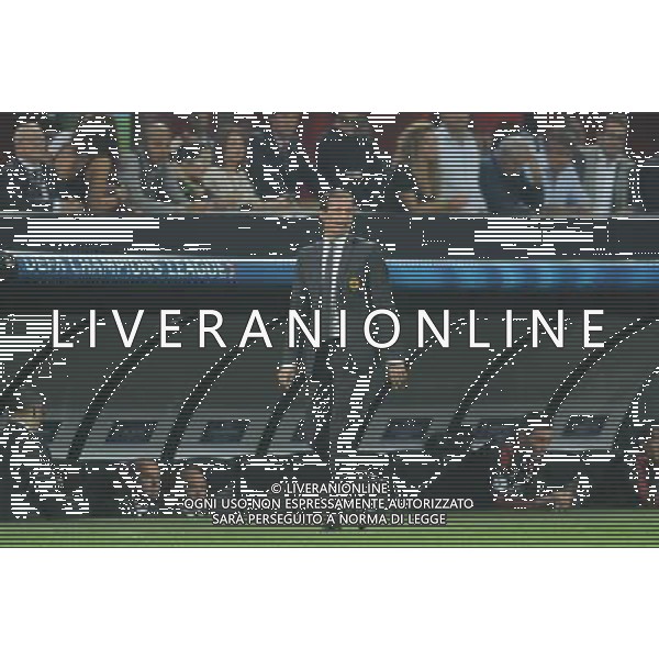 MILANO, 18-09-2012 / ©FOTO GIORGIO RAVEZZANI UEFA CHAMPIONS LEAGUE MILAN-ANDERLECHT 0-0 NELLA FOTO: MAURO TASSOTTI - MASSIMILIANO ALLEGRI AG ALDO LIVERANI S A S