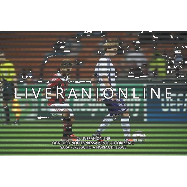 MILANO, 18-09-2012 / ©FOTO GIORGIO RAVEZZANI UEFA CHAMPIONS LEAGUE MILAN-ANDERLECHT 0-0 NELLA FOTO: LUCAS BIGLIA AG ALDO LIVERANI S A S