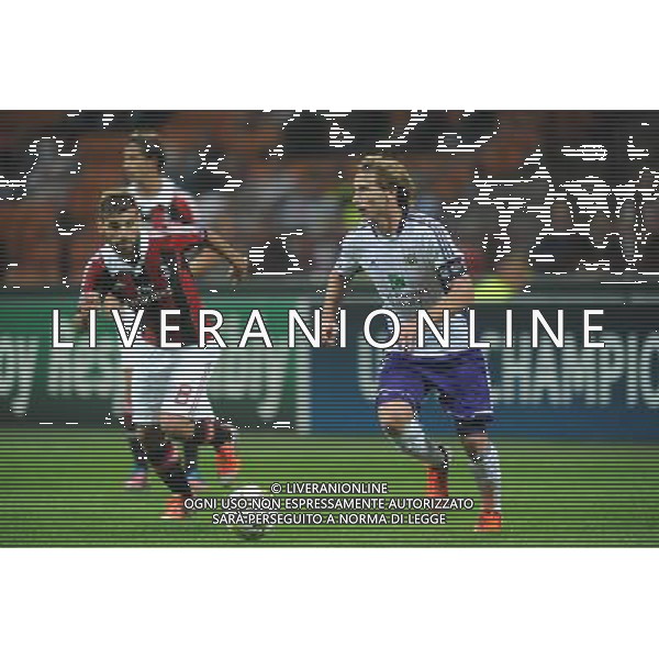 MILANO, 18-09-2012 / ©FOTO GIORGIO RAVEZZANI UEFA CHAMPIONS LEAGUE MILAN-ANDERLECHT 0-0 NELLA FOTO: LUCAS BIGLIA AG ALDO LIVERANI S A S