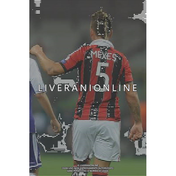 MILANO, 18-09-2012 / ©FOTO GIORGIO RAVEZZANI UEFA CHAMPIONS LEAGUE MILAN-ANDERLECHT 0-0 NELLA FOTO: PHILIPPE MEXES AG ALDO LIVERANI S A S