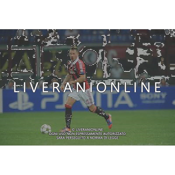 MILANO, 18-09-2012 / ©FOTO GIORGIO RAVEZZANI UEFA CHAMPIONS LEAGUE MILAN-ANDERLECHT 0-0 NELLA FOTO: PHILIPPE MEXES AG ALDO LIVERANI S A S