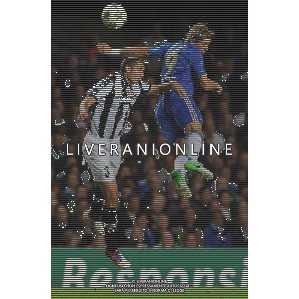 UEFA Champions League 2012/2013 Gruppo E Londra - 19.09.2012 Chelsea-Juventus Nella Foto:Chiellini Giorgio-Torres Fernando /Ph.Vitez-Ag. Aldo Liverani