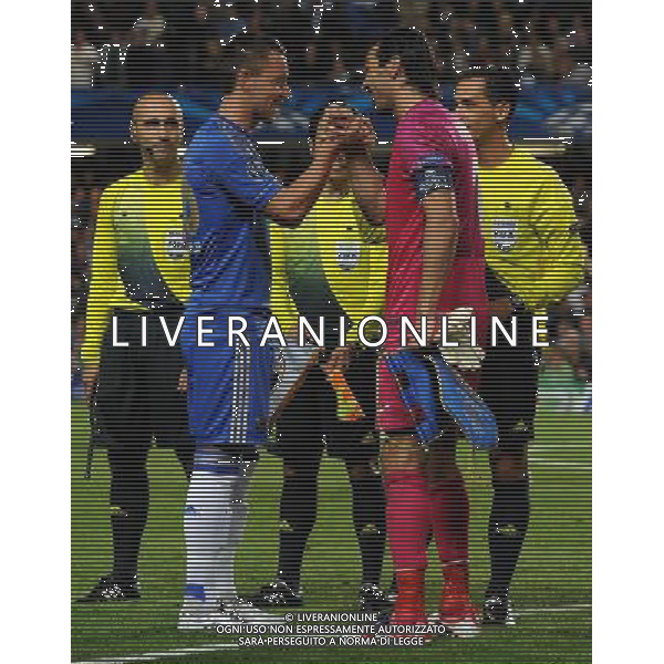 UEFA Champions League 2012/2013 Gruppo E Londra - 19.09.2012 Chelsea-Juventus Nella Foto:Terry John-Buffon Gianluigi /Ph.Vitez-Ag. Aldo Liverani