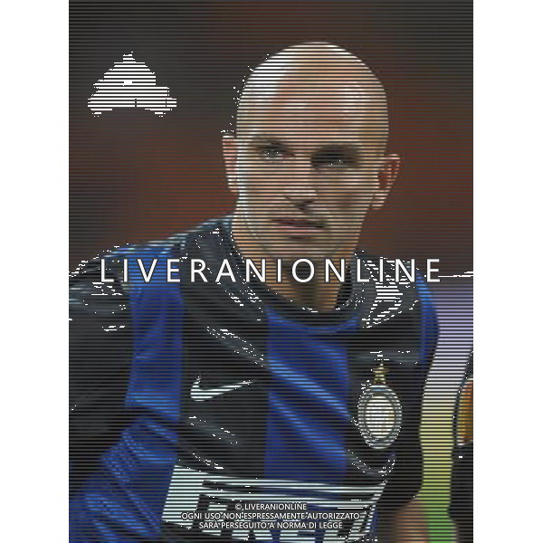 MILANO, 20-09-2012 / ©FOTO GIORGIO RAVEZZANI EUROPA LEAGUE INTER-RUBIN KAZAN 2-2 NELLA FOTO: ESTEBAN CAMBIASSO 