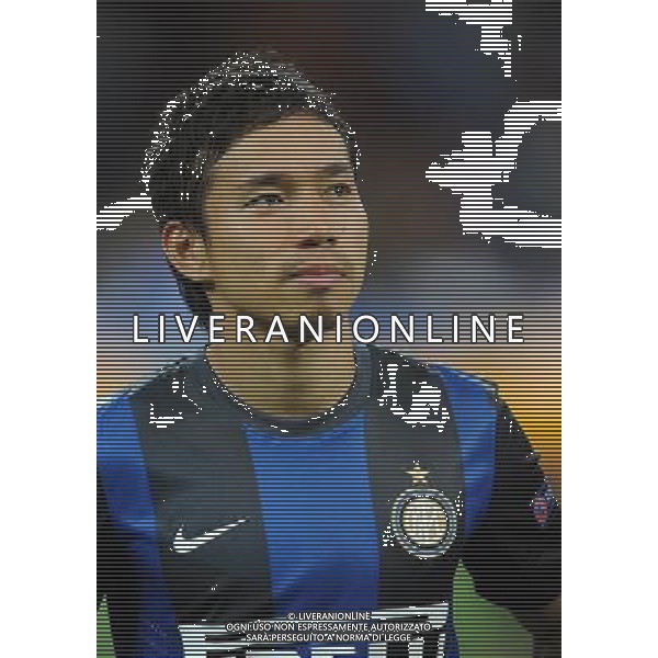 MILANO, 20-09-2012 / ©FOTO GIORGIO RAVEZZANI EUROPA LEAGUE INTER-RUBIN KAZAN 2-2 NELLA FOTO: YUTO NAGATOMO 