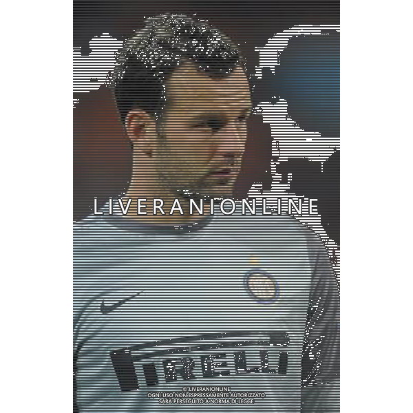 MILANO, 20-09-2012 / ©FOTO GIORGIO RAVEZZANI EUROPA LEAGUE INTER-RUBIN KAZAN 2-2 NELLA FOTO: SAMIR HANDANOVIC 