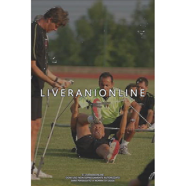 Sportilia 3 Agosto 2004 1¡ giorno Ritiro arbitri serie A - B foto:S.Rosa/Liverani nella foto: COLLINA in allenamento