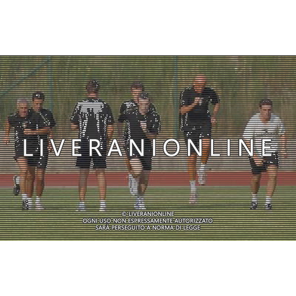 Sportilia 3 Agosto 2004 Ritiro Arbitri serie A - B Nella foto: Arbitri in allenamento ph Simone Rosa / Aldo Liverani