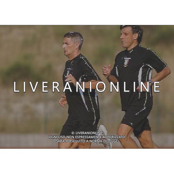 Sportilia 3 Agosto 2004 Ritiro Arbitri serie A - B Nella foto: Arbitri in allenamento ph Simone Rosa / Aldo Liverani