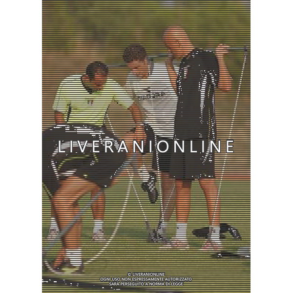 Sportilia 3 Agosto 2004 Ritiro Arbitri serie A - B Nella foto: Pierluigi Collina e Massimo De Santis ph Simone Rosa / Aldo Liverani