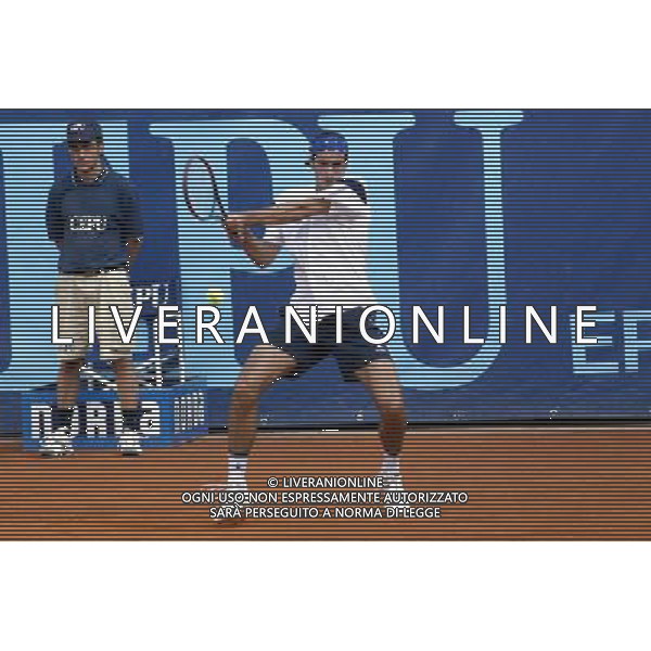 San Marino, 01 / 08 / 2004 Torneo Open di San Marino 2004 Finale Singolo Potito Starace - Hugo Armando Nella Foto: Potito Starace ph Simone Rosa / Aldo Liverani 