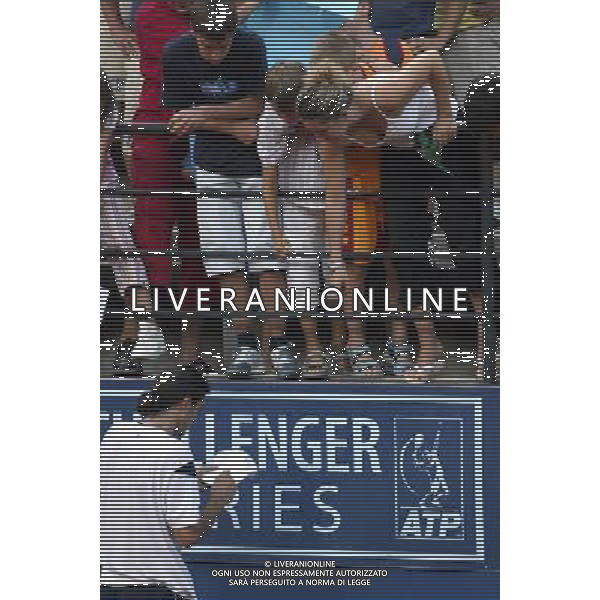 San Marino, 01 / 08 / 2004 Torneo Open di San Marino 2004 Finale Singolo Potito Starace - Hugo Armando Nella Foto: Potito Starace ph Simone Rosa / Aldo Liverani 