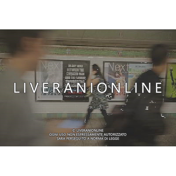 An advertisement in the subway in New York supports Israel and promotes defeating Jihad, referring to Jihadists as savages, is seen in the Times Square subway station on Monday, September 24, 2012. The controversial poster is from the American Freedom Defense Initiative, a group run by Pamela Geller who also runs the Stop Islamization of America group. Â©photoshot/Agenzia Aldo Liverani ITALY ONLY vedute citta\' di New York