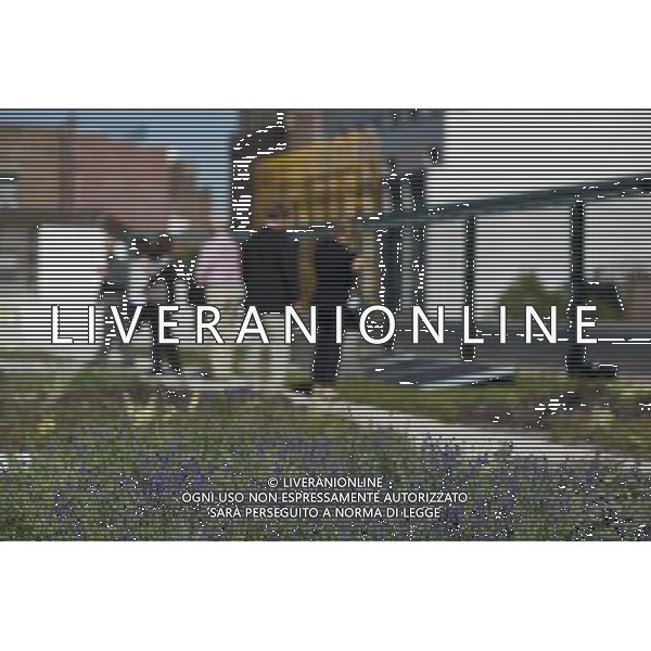 The green roof at P.S. 41 in the Greenwich Village neighborhood in New York on Friday, September 21, 2012. (Â Frances M. Roberts) ©photoshot/Agenzia Aldo Liverani ITALY ONLY vedute citta\' di New York