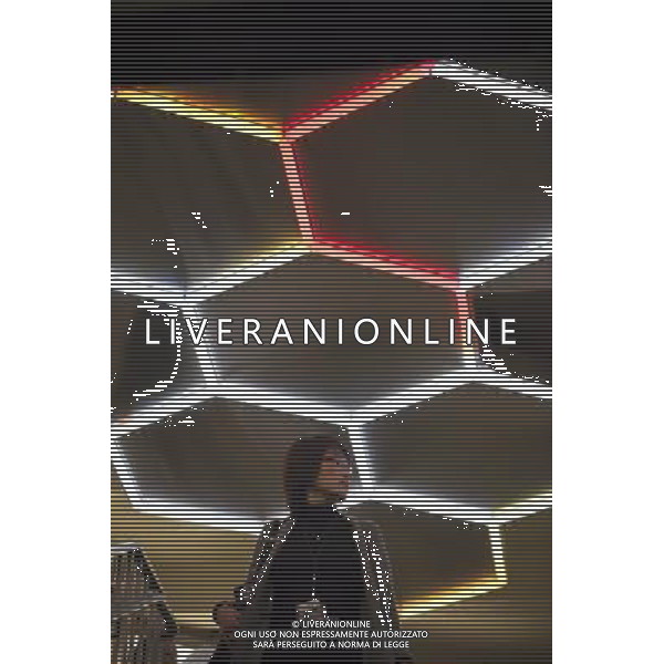 The Bleecker Street to Broadway-Laffayette stations\' transfer has its grand opening in the New York subway on Tuesday, September 25, 2012. Because of the quirky nature of the subway system, which were originally three competing companies, various transfers between neighboring stations were never built. The transfer from the IND at Broadway-Lafayette to the uptown IRT Bleecker Street is one of them. The bane of many commuters existence, the $127 million transfer is now available, complete with five new elevators and an LED artwork entitled \'Hive\' on the ceiling. ©photoshot/Agenzia Aldo Liverani ITALY ONLY vedute citta\' di New York