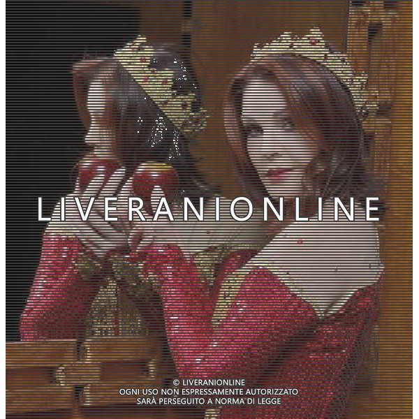 Prisciila Presley attends the Snow White and the Seven Dwarfs Photocall at The Savoy Hotel in London. 26th September 2012. The Pantomime will take place at The New Wimbledon Theatre from Friday 7 December 2012 - Sunday 13 January 2013. ©photoshot/AGENZIA ALDO LIVERANI SAS - ITALY ONLY - EDITORIAL USE ONLY