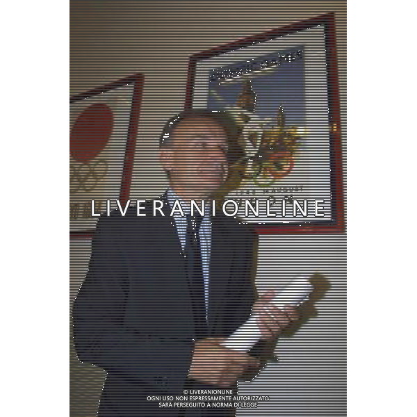 ROMA, 05 / 07 / 2004 RIUNIONE GIUNTA DEL CONI NELLA FOTO: IL PRESIDENTE DEL CONI GIOVANNI PETRUCCI PH LEONARDO CAVALLO / ALDO LIVERANI 