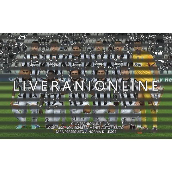 UEFA Champions League 2012/2013 Gruppo E Torino - 02.10.2012 Juventus-Shakhtar Donetsk Nella Foto:juventus squadra formazione /Ph.Vitez-Ag. Aldo Liverani