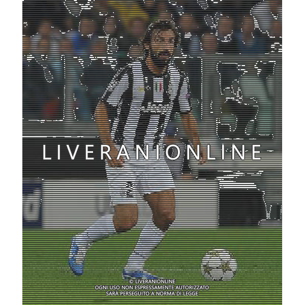 UEFA Champions League 2012/2013 Gruppo E Torino - 02.10.2012 Juventus-Shakhtar Donetsk Nella Foto:pirlo /Ph.Vitez-Ag. Aldo Liverani