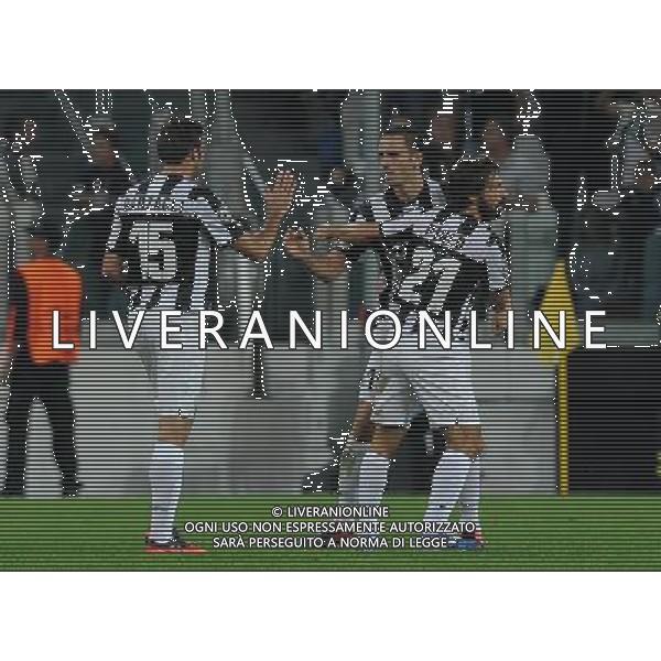 UEFA Champions League 2012/2013 Gruppo E Torino - 02.10.2012 Juventus-Shakhtar Donetsk Nella Foto:bonucci esulta /Ph.Vitez-Ag. Aldo Liverani