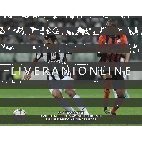 UEFA Champions League 2012/2013 Gruppo E Torino - 02.10.2012 Juventus-Shakhtar Donetsk Nella Foto:vucinic fernandinho /Ph.Vitez-Ag. Aldo Liverani