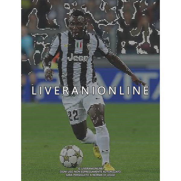 UEFA Champions League 2012/2013 Gruppo E Torino - 02.10.2012 Juventus-Shakhtar Donetsk Nella Foto:Asamoah Kwadwo /Ph.Vitez-Ag. Aldo Liverani