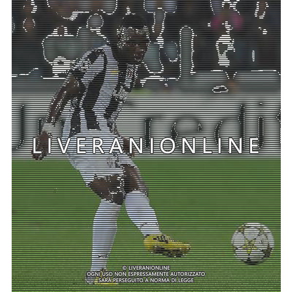 UEFA Champions League 2012/2013 Gruppo E Torino - 02.10.2012 Juventus-Shakhtar Donetsk Nella Foto:Asamoah Kwadwo /Ph.Vitez-Ag. Aldo Liverani