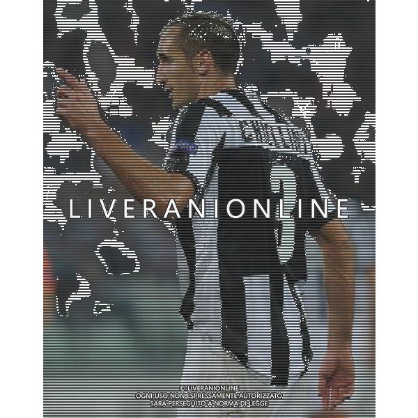 UEFA Champions League 2012/2013 Gruppo E Torino - 02.10.2012 Juventus-Shakhtar Donetsk Nella Foto:Chiellini Giorgio /Ph.Vitez-Ag. Aldo Liverani
