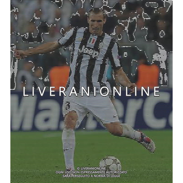 UEFA Champions League 2012/2013 Gruppo E Torino - 02.10.2012 Juventus-Shakhtar Donetsk Nella Foto:Chiellini Giorgio /Ph.Vitez-Ag. Aldo Liverani