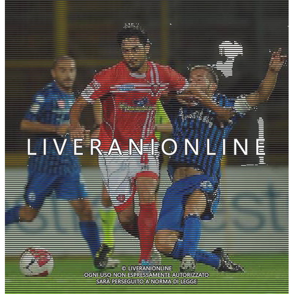 PERUGIA-PISA LEGA PRO 28/09/2012 NELLA FOTO ESPOSITO GENNARO-FRANCESCO FAVASULI FOT SETTONCE-AG ALDO LIVERANI S A S