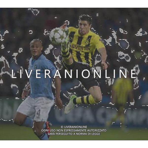 Borussia Dortmund\'s Robert Lewandowski Football - UEFA Champions League Group D - Manchester City v Borussia Dortmund - Wednesday 3rd October 2012 - Etihad Stadium - Manchester å© CameraSport - 43 Linden Ave. Countesthorpe. Leicester. England. LE8 5PG - Tel: +44 (0) 116 277 4147 - admin@camerasport.com - www.camerasport.com AG ALDO LIVERANI S A S ONLY ITALY