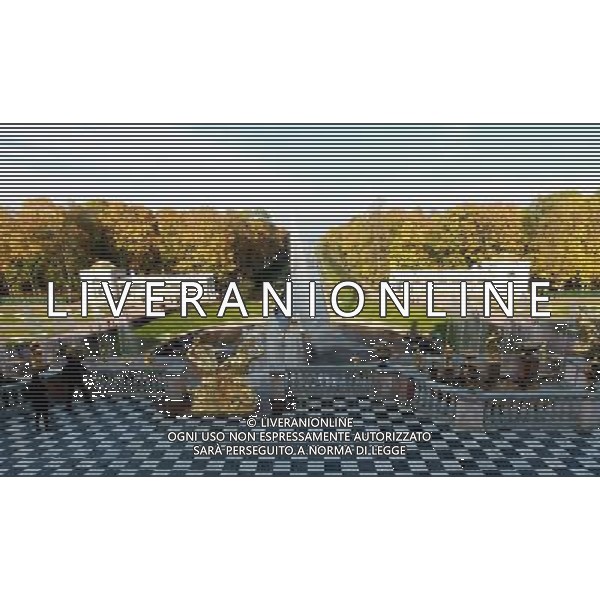 (121003) -- ST. PETERSBURG, Oct. 3, 2012 () -- Photo taken on Oct. 3, 2012 shows a general view of the Peterhof Palace near St. Petersburg, Russia. (/Lu Jinbo) AG ALDO LIVERANI S A S ONLY ITALY