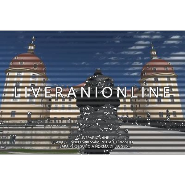 (121003) -- SACHSEN, Oct. 3, 2012 () -- Photo taken on Oct. 3, 2012 shows the scenery of baroque Schloss Moritzburg castle near Dresden in Sachsen, eastern Germany. (/Ma Ning) AG ALDO LIVERANI S A S ONLY ITALY