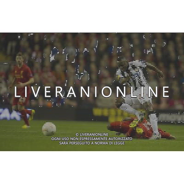 Udinese\'s Pablo Armero is tackled by Liverpool\'s Glen Johnson Football - UEFA Europa League Group A - Liverpool v Udinese - Thursday 4th October 2012 - Anfield - Liverpool - å© CameraSport - 43 Linden Ave. Countesthorpe. Leicester. England. LE8 5PG - Tel: +44 (0) 116 277 4147 - admin@camerasport.com - www.camerasport.co AG ALDO LIVERANI S A S ONLY ITALY