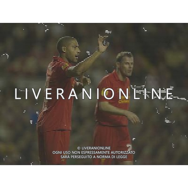 Liverpool\'s Glen Johnson Football - UEFA Europa League Group A - Liverpool v Udinese - Thursday 4th October 2012 - Anfield - Liverpool - å© CameraSport - 43 Linden Ave. Countesthorpe. Leicester. England. LE8 5PG - Tel: +44 (0) 116 277 4147 - admin@camerasport.com - www.camerasport.co /AGENZIA ALDO LIVERANI SAS - ITALY ONLY - EDITORIAL USE ONLY