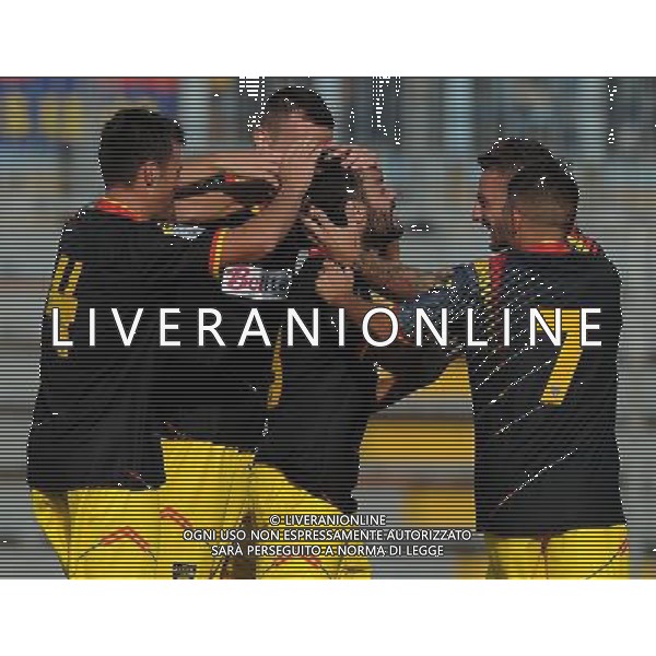 Campionato di Calcio Lega Pro Prima Divisione Girone A 2012/2013 5Â°Giornata Como - 07.10.2012 Como-Lecce Nella Foto:De Rose Francesco esultanza /Ph.Vitez-Ag. Aldo Liverani