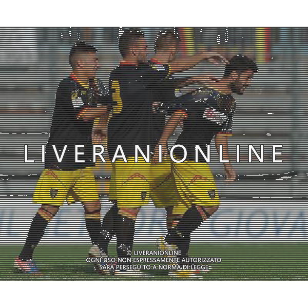 Campionato di Calcio Lega Pro Prima Divisione Girone A 2012/2013 5Â°Giornata Como - 07.10.2012 Como-Lecce Nella Foto:De Rose Francesco esultanza /Ph.Vitez-Ag. Aldo Liverani