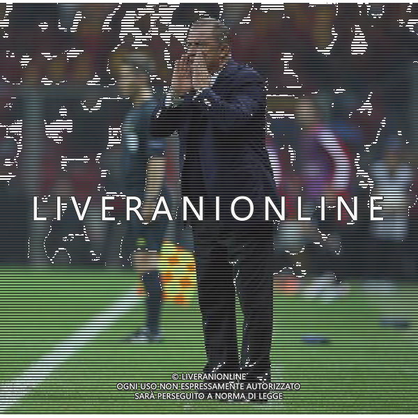 GALATASARAY-BRAGA CHAMPIONS LEAGUE 03/10/2012 NELLA FOTO FATIH TERIM AG ALDO LIVERANI S A S ONLY ITALY