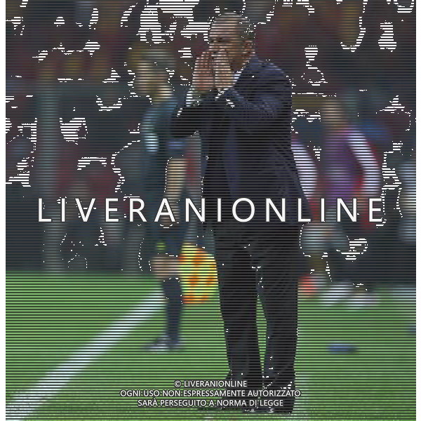 GALATASARAY-BRAGA CHAMPIONS LEAGUE 03/10/2012 NELLA FOTO FATIH TERIM AG ALDO LIVERANI S A S ONLY ITALY