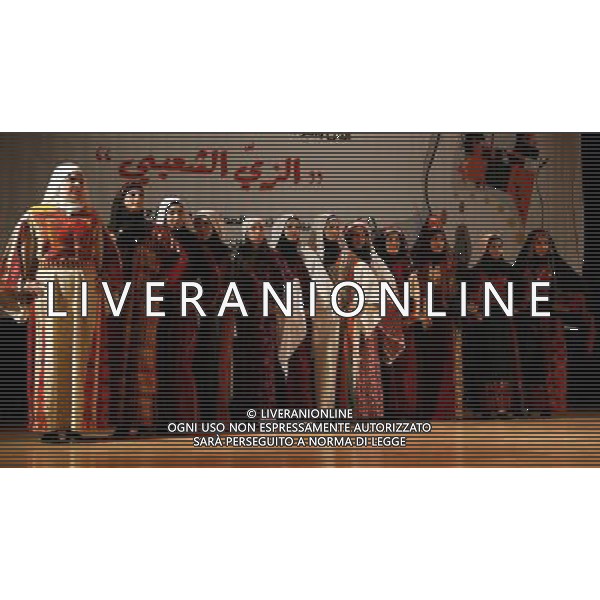 (121008)-- Nablus, Oct. 8, 2012 () -- Palestinian women display traditional heritage dress in Nablus, Palestine, Oct. 8, 2012. (/Ayman Nobani) ©photoshot/AGENZIA ALDO LIVERANI SAS - ITALY ONLY - Donne palestinesi indossano abiti tradizionali patrimonio di Nablus, Palestina, 8 ottobre, 2012.