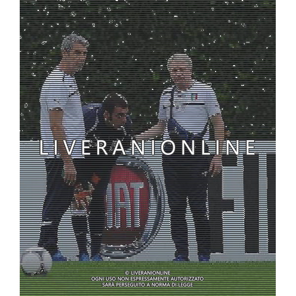 Raduno Nazionale Italiana Firenze - 09.10.2012 Allenamento Nella Foto:infortunio viviano emiliano /Ph.Vitez-Ag. Aldo Liverani