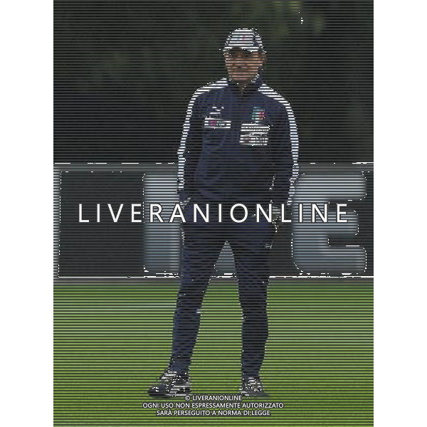 Raduno Nazionale Italiana Firenze - 09.10.2012 Allenamento Nella Foto:prandelli cesare /Ph.Vitez-Ag. Aldo Liverani