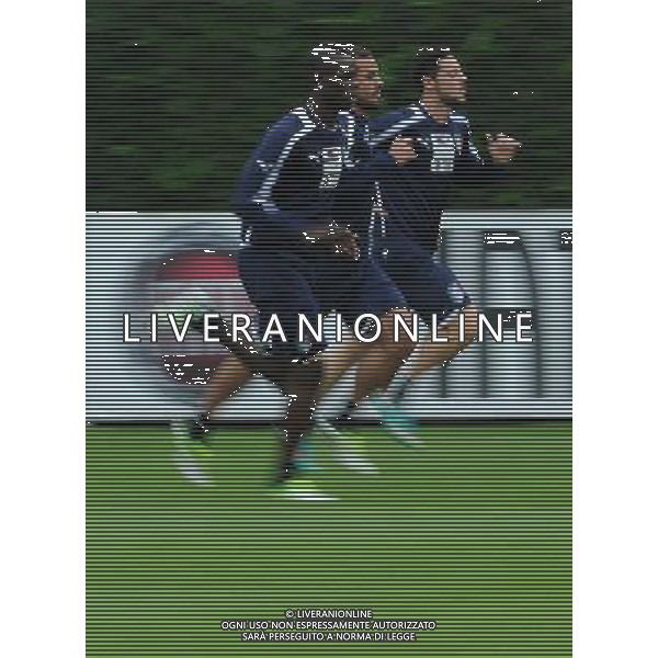 Raduno Nazionale Italiana Firenze - 09.10.2012 Allenamento Nella Foto:balotelli-osvaldo-destro /Ph.Vitez-Ag. Aldo Liverani