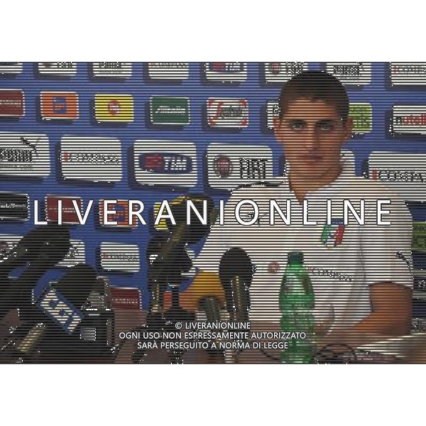 Raduno Nazionale Italiana Firenze - 09.10.2012 Conferenza Stampa Nella Foto:Marco Verratti /Ph.Vitez-Ag. Aldo Liverani