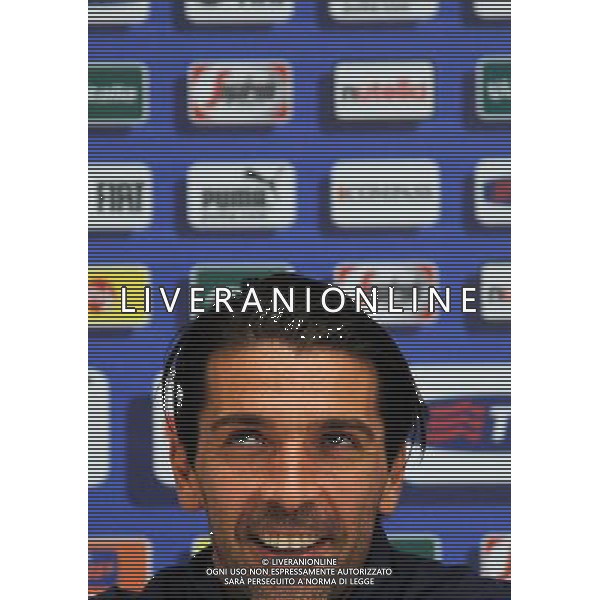 Raduno Nazionale Italiana Firenze - 09.10.2012 Conferenza Stampa Nella Foto:GIANLUIGI BUFFON /Ph.Vitez-Ag. Aldo Liverani