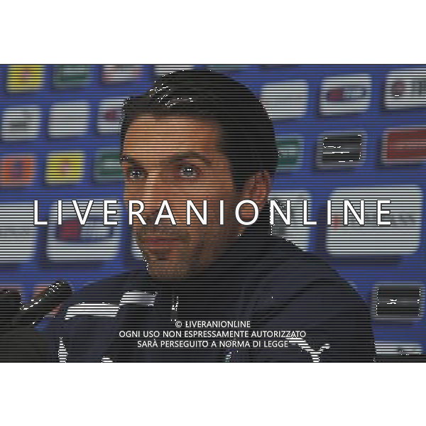 Raduno Nazionale Italiana Firenze - 09.10.2012 Conferenza Stampa Nella Foto:GIANLUIGI BUFFON /Ph.Vitez-Ag. Aldo Liverani