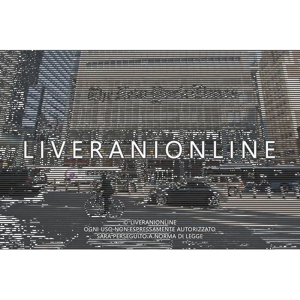 The offices of the the New York Times in Midtown in New York on Friday, October 5, 2012. (Œ Richard B. Levine) Photo via Newscom ©PHOTOSHOT/AGENZIA ALDO LIVERANI SAS - ITALY ONLY - EDITORIAL USE ONLY Uffici e negozi nelle vie della Citta\' di New York